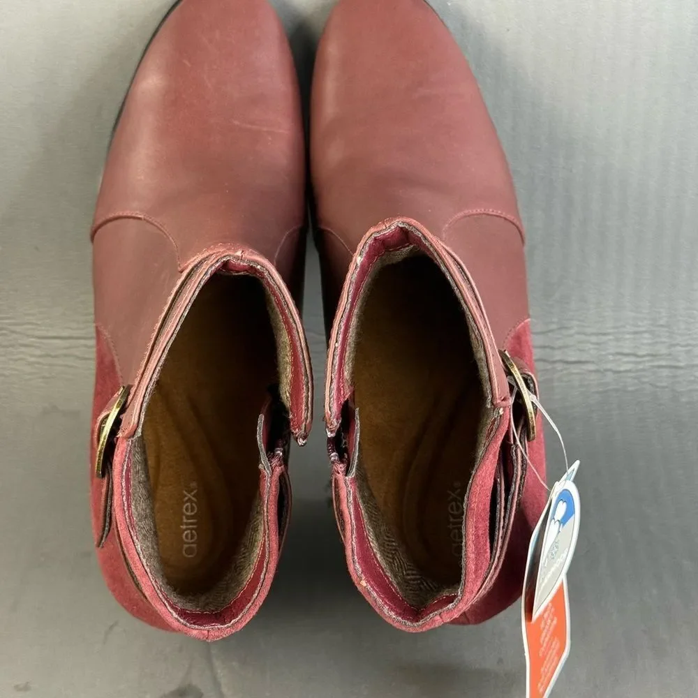 Aetrex Rebecca Heel Boot shoes Women’s size 10